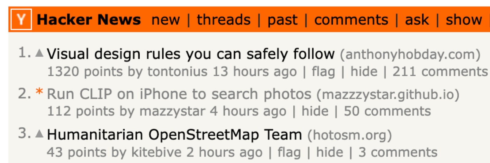 Article at #2 on Hacker News front page